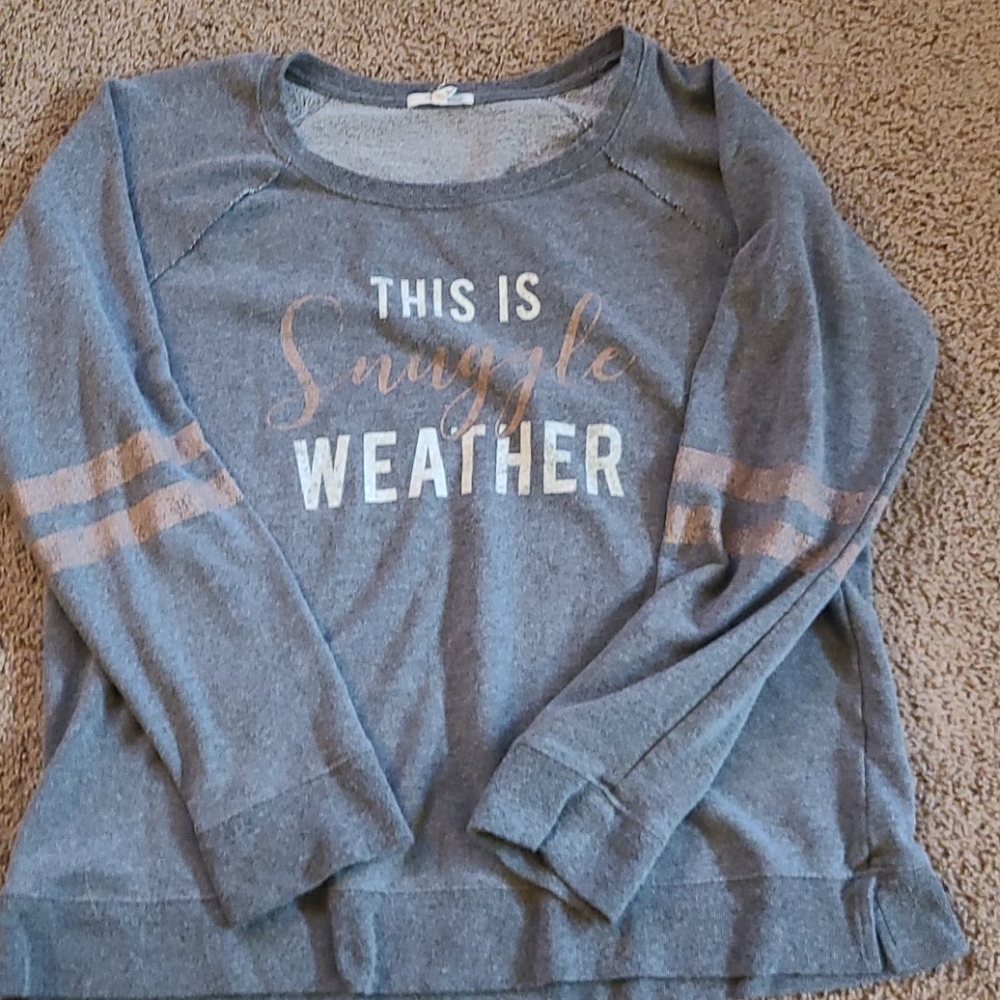 Snuggle weather sweater